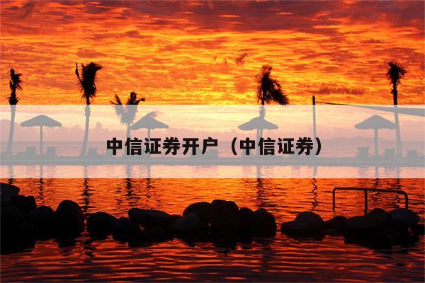 中信证券网站(中信证券网站官网)