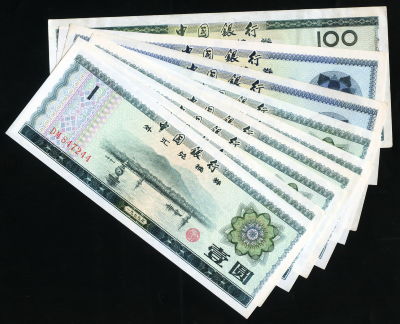 中国银行外汇兑换卷(中国银行外汇兑换卷1角)