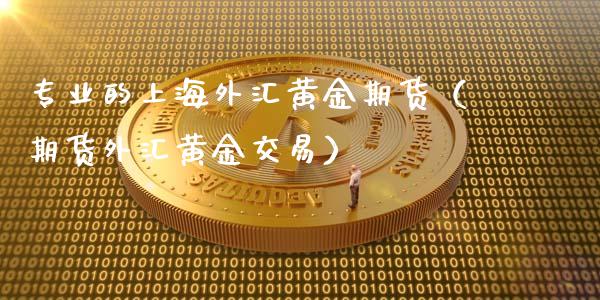 上海的外汇公司(上海外汇金融公司)